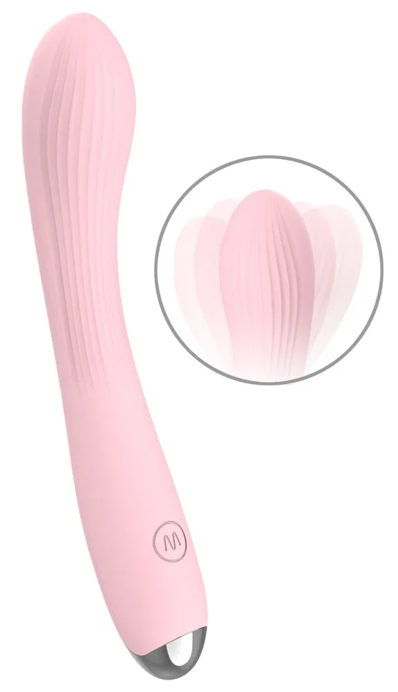 Vibrator „KIREYA“, ideal gebogen für G-Zone & Klitoris Vibrator „KIREYA“, ideal gebogen für G-Zone & Klitoris