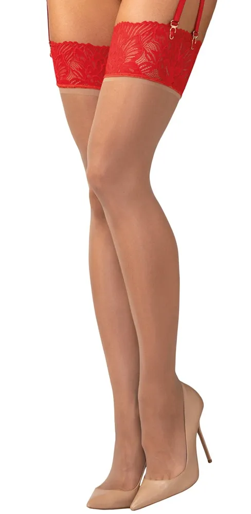 Straps-Strümpfe „Matildea“ zum Anclipsen Straps-Strümpfe „Matildea“ zum Anclipsen