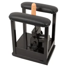 Sexmaschine „Sit-On-Climaxer“ mit Dildo und Komfort-Sitzgestell Sexmaschine „Sit-On-Climaxer“ mit Dildo und Komfort-Sitzgestell