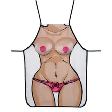 Schürze „Busen“ mit Plüschbusen Schürze „Busen“ mit Plüschbusen