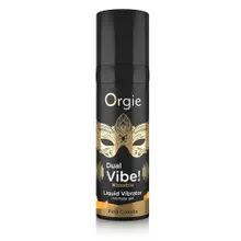 Stimulationsgel „Dual Vibe!“ mit Pinã Colada-Aroma Stimulationsgel „Dual Vibe!“ mit Pinã Colada-Aroma