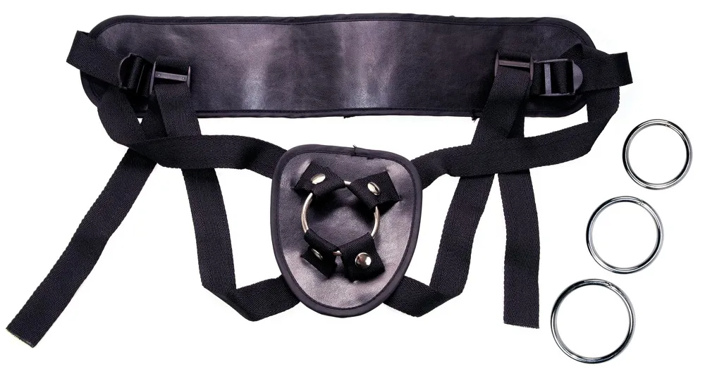 Strap-on „Universal Harness“ mit Metallringen Strap-on „Universal Harness“ mit Metallringen