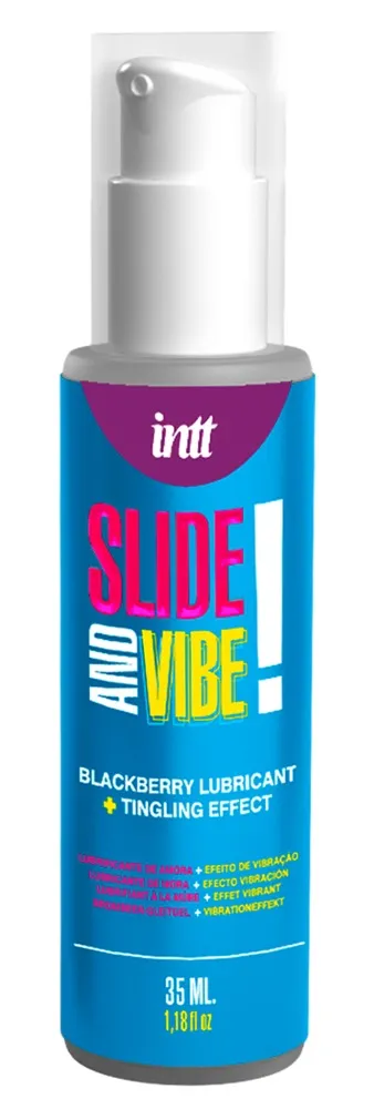 Intimgel „Slide and Vibe!“ mit Prickel-Effekt Intimgel „Slide and Vibe!“ mit Prickel-Effekt