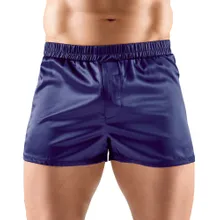 Satin-Pants mit Eingriff vorne Satin-Pants mit Eingriff vorne