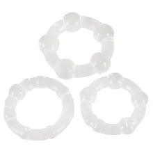 3-teiliges Penisring-Set „Get Hard“ 3-teiliges Penisring-Set „Get Hard“