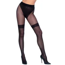 Strumpfhose ouvert in Overknee-Optik Strumpfhose ouvert in Overknee-Optik