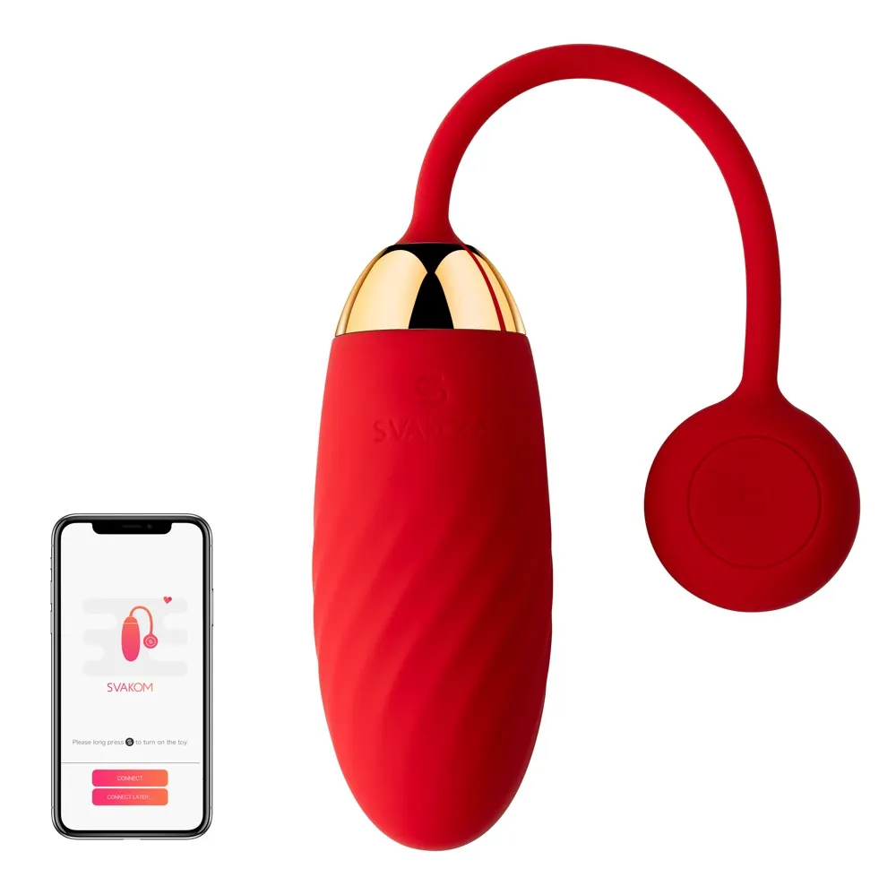 Vibro-Ei „Ella“ mit 11 Vibrationsmodi am Toy oder per App Vibro-Ei „Ella“ mit 11 Vibrationsmodi am Toy oder per App