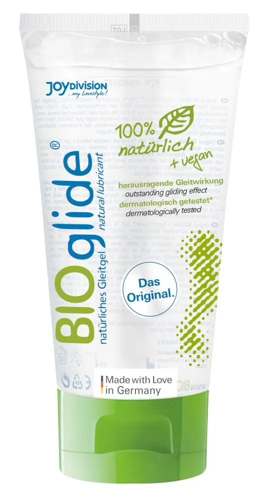Gleitgel „BIOglide“, 100% natürlich und vegan Gleitgel „BIOglide“, 100% natürlich und vegan