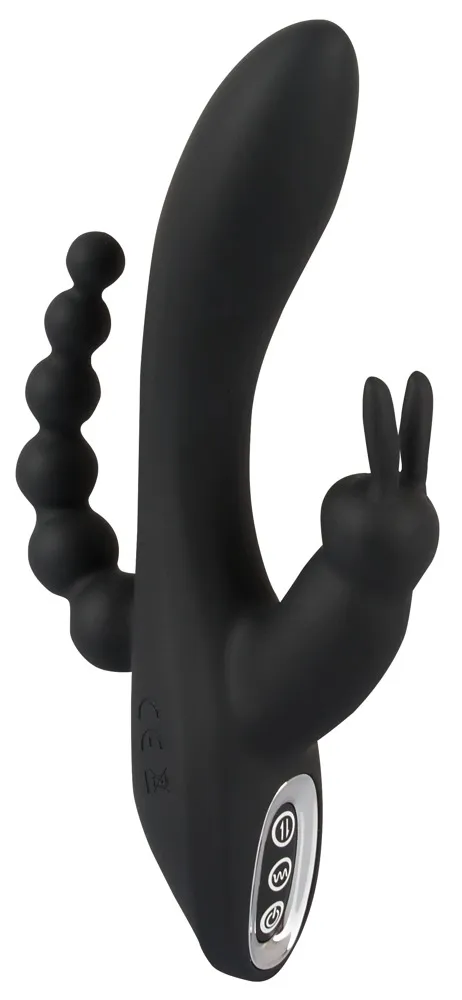 Rabbitvibrator „Triple G-Spot Vibrator“ mit Anus-Stimulator Rabbitvibrator „Triple G-Spot Vibrator“ mit Anus-Stimulator