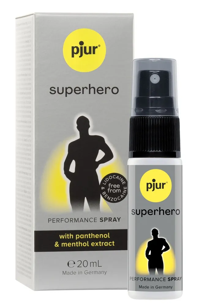 Penisspray „Superhero“ zur Verzögerung Penisspray „Superhero“ zur Verzögerung