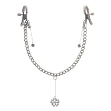 Nippelklammern „Crystal Nipple Clamps“, mit Schmuckelement Nippelklammern „Crystal Nipple Clamps“, mit Schmuckelement