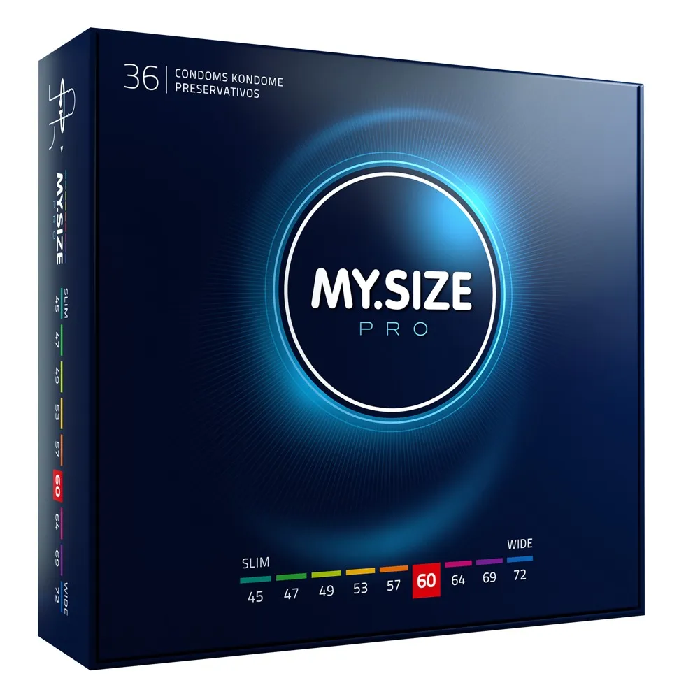 Kondome „MY.SIZE pro 60 mm“ allergenarm Kondome „MY.SIZE pro 60 mm“ allergenarm