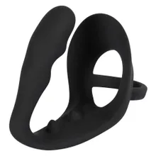 Penis-/Hodenring „Ring & plug“ mit Analplug Penis-/Hodenring „Ring & plug“ mit Analplug