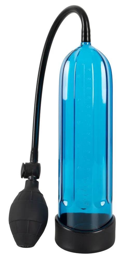 Penispumpe „Cool“ mit Messskala und Pumpball Penispumpe „Cool“ mit Messskala und Pumpball