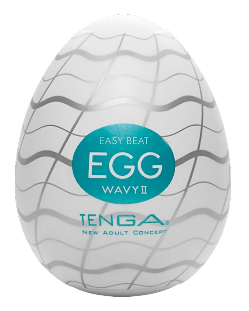 Masturbator „Egg Wavy II“ mit neuer intensiver Wellen-Stimulationsstruktur Masturbator „Egg Wavy II“ mit neuer intensiver Wellen-Stimulationsstruktur