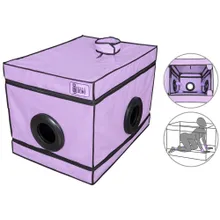 BDSM-Kabine „La Niche“ zum Selbstaufbau BDSM-Kabine „La Niche“ zum Selbstaufbau