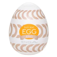 Masturbator „Egg Ring“ mit Rillenringe-Stimulationsstruktur Masturbator „Egg Ring“ mit Rillenringe-Stimulationsstruktur