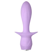 Minivibrator im Plug-Design mit analsicherem Stopper Minivibrator im Plug-Design mit analsicherem Stopper