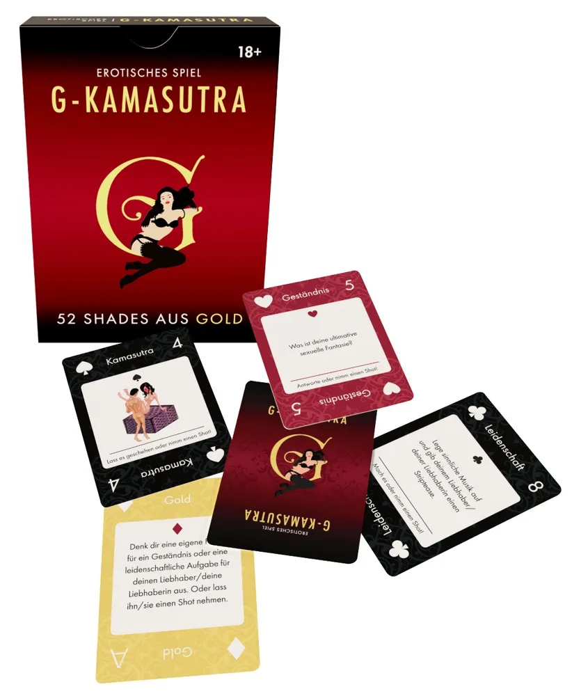Paarspiel „G-Kamasutra“ mit 52 Spielkarten Paarspiel „G-Kamasutra“ mit 52 Spielkarten