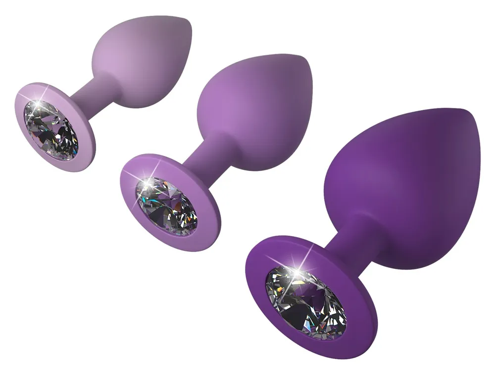 3-teiliges Analplug-Set „her little gems trainer set“, in verschiedenen Größen 3-teiliges Analplug-Set „her little gems trainer set“, in verschiedenen Größen