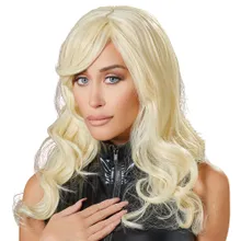 Perücke, blond, gewellt Perücke, blond, gewellt