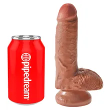 DIldo "7" Cock with Balls", 17,8 cm DIldo "7" Cock with Balls", 17,8 cm