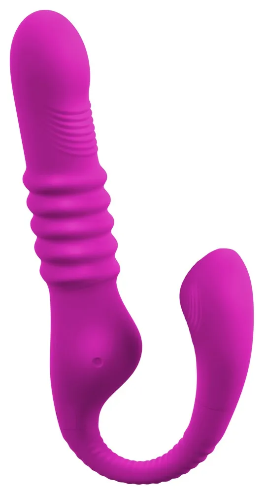 Stoßvibrator „3 Function“ mit klopfendem Klitoris-Stimulator Stoßvibrator „3 Function“ mit klopfendem Klitoris-Stimulator