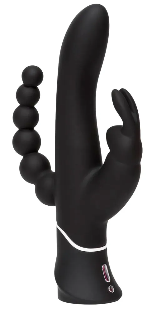 Rabbitvibrator „Triple Vibrator“ mit Klitoris- und Anusstimulation Rabbitvibrator „Triple Vibrator“ mit Klitoris- und Anusstimulation