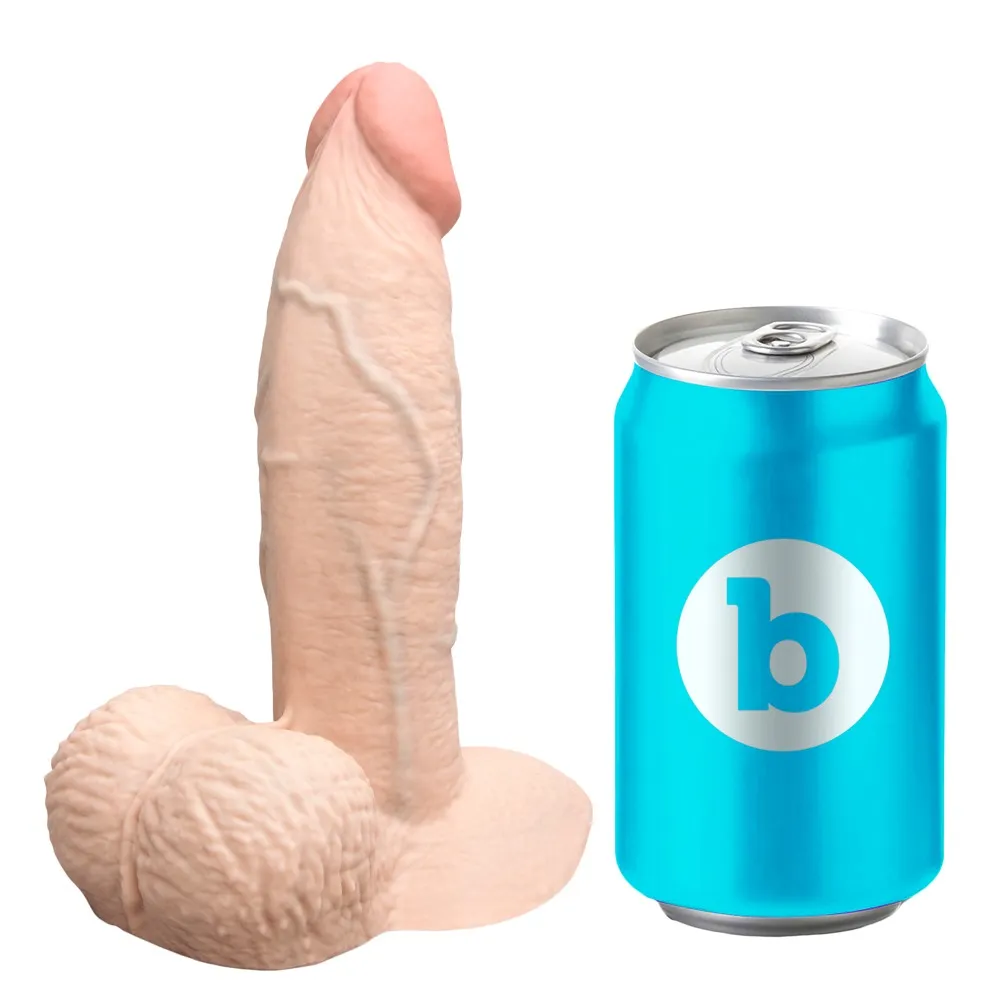 Naturdildo „slipskin girthy“ mit Saugfuß Naturdildo „slipskin girthy“ mit Saugfuß