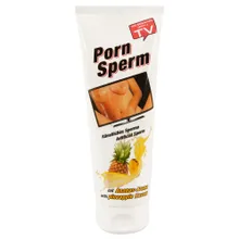 Erotikgel „Porn Sperm Pineapple" mit Ananas-Aroma Erotikgel „Porn Sperm Pineapple" mit Ananas-Aroma