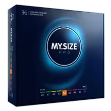 Kondome „MY.SIZE pro 57 mm“ allergenarm Kondome „MY.SIZE pro 57 mm“ allergenarm