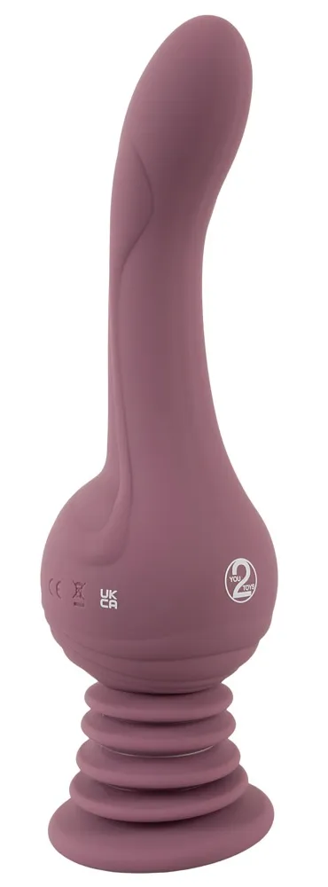Vibrator „Turbo Shaker G-Spot Lover“ mit federndem Saugfuß Vibrator „Turbo Shaker G-Spot Lover“ mit federndem Saugfuß
