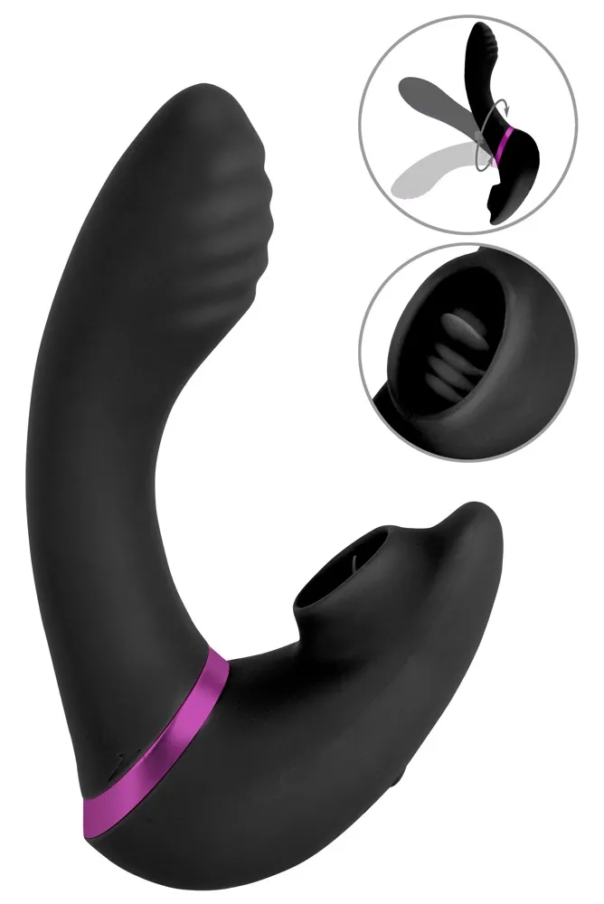 Vibrator „be Lickable“ mit Vibro-Zunge – vielseitig bespielbar Vibrator „be Lickable“ mit Vibro-Zunge – vielseitig bespielbar