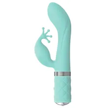 Rabbitvibrator „Kinky Luxurious Dual Massager“ mit Swarovski®-Kristall Rabbitvibrator „Kinky Luxurious Dual Massager“ mit Swarovski®-Kristall