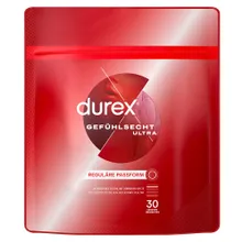 Kondome „Gefühlsecht Ultra“, 20% dünner an der Spitze Kondome „Gefühlsecht Ultra“, 20% dünner an der Spitze