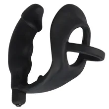 Penis-/Hodenring „Ring & Vibro Plug“ mit Vibro-Analplug Penis-/Hodenring „Ring & Vibro Plug“ mit Vibro-Analplug