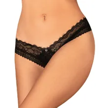 Ouvert-String „Medilla“ mit Wimpernspitze Ouvert-String „Medilla“ mit Wimpernspitze