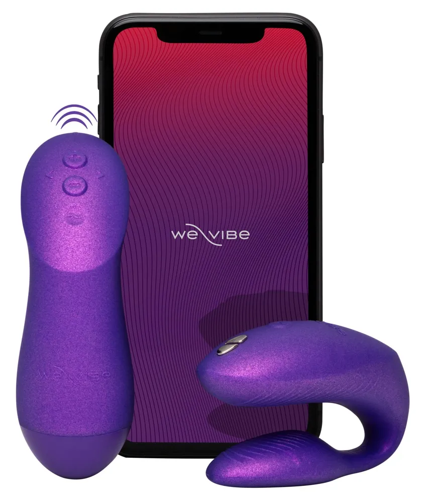 Paarvibrator „Chorus Pro“ mit Haptic Squeeze Fernbedienung Paarvibrator „Chorus Pro“ mit Haptic Squeeze Fernbedienung