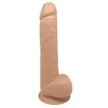 Naturdildo „Model 1“ mit Saugfuß, extra lang & dick Naturdildo „Model 1“ mit Saugfuß, extra lang & dick