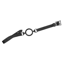 Knebel mit Ring, aus Silikon Knebel mit Ring, aus Silikon