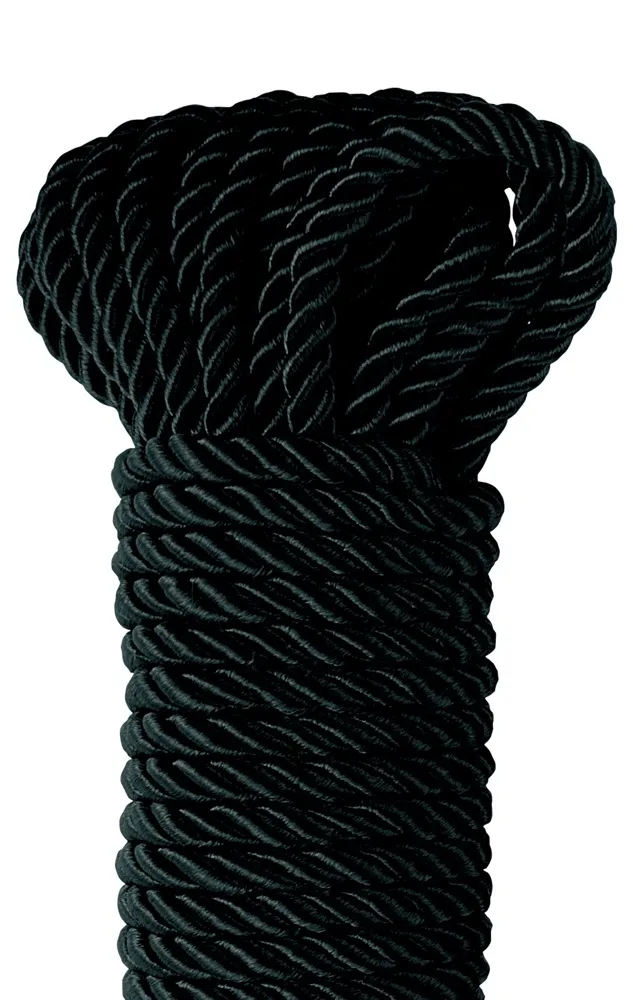 Bondageseil „Deluxe Silky Rope“, 10 Meter, in seidiger Glanzoptik Bondageseil „Deluxe Silky Rope“, 10 Meter, in seidiger Glanzoptik