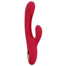 „Rabbit Vibrator with G-Spot Stimulation“ mit Flicking-Tounge-Funktion „Rabbit Vibrator with G-Spot Stimulation“ mit Flicking-Tounge-Funktion