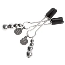 Nippelklammern „The Pinch“ mit 9 Gramm Gewichten Nippelklammern „The Pinch“ mit 9 Gramm Gewichten