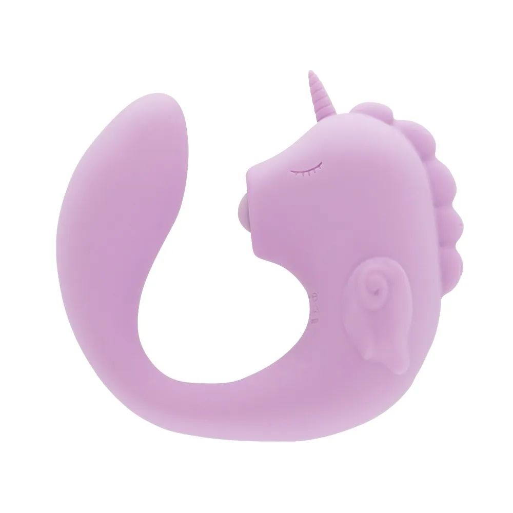 Vibrator „C-Horse Marina Lilac“ mit Klitoris-Stimulator Vibrator „C-Horse Marina Lilac“ mit Klitoris-Stimulator