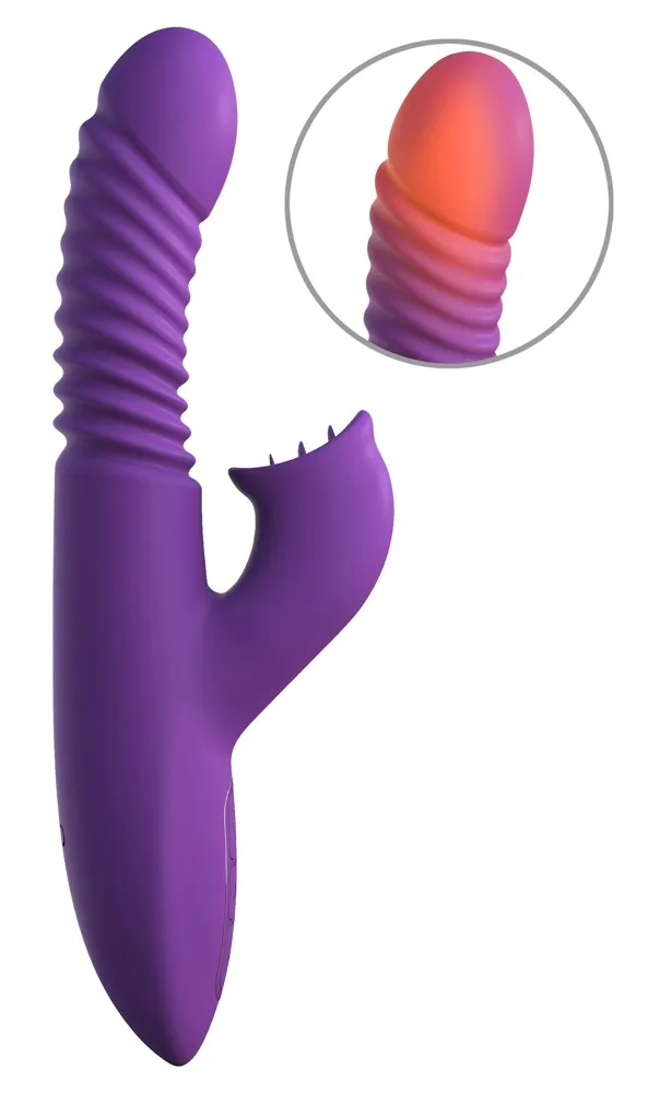 Rabbitvibrator „Ultimate Thrusting Clit Stimulate-Her“, 24 cm Rabbitvibrator „Ultimate Thrusting Clit Stimulate-Her“, 24 cm