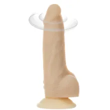 Naturvibrator „7" Rotating & Vibrating Dong“ mit Saugfuß Naturvibrator „7" Rotating & Vibrating Dong“ mit Saugfuß