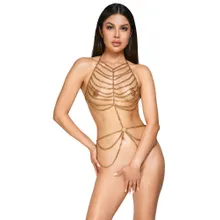 Körperkette in Zweiteiler-Optik Körperkette in Zweiteiler-Optik