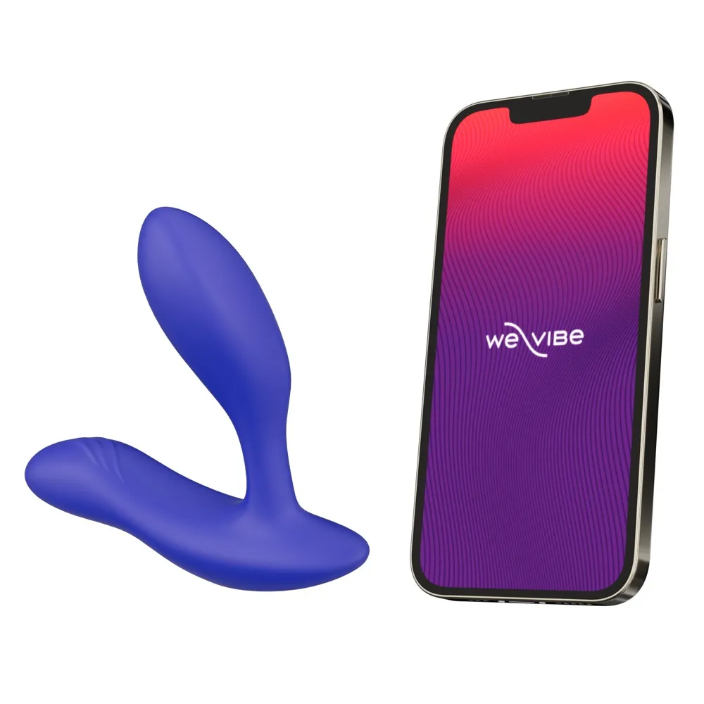 Vibro-Analplug „Vector+“ mit Fernbedienung, kompatibel mit We-Vibe App Vibro-Analplug „Vector+“ mit Fernbedienung, kompatibel mit We-Vibe App