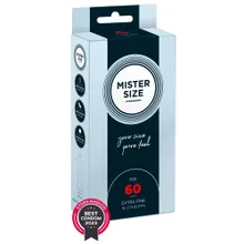 Kondome „60 mm“, transparent, hauchdünn, feucht Kondome „60 mm“, transparent, hauchdünn, feucht