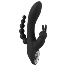 Rabbitvibrator „Triple G-Spot Vibrator“ mit Anus-Stimulator Rabbitvibrator „Triple G-Spot Vibrator“ mit Anus-Stimulator